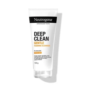 Neutrogena Deep Clean Foaming Cleanser Advanced Face Wash 100G Unisex - All Skin - Picture 1 of 4