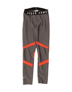 Leggings Under Armour para mujer Heat Gear Reino Unido 10 pequeños grises bloques de colores DJ00 - Imagen 1 de 3
