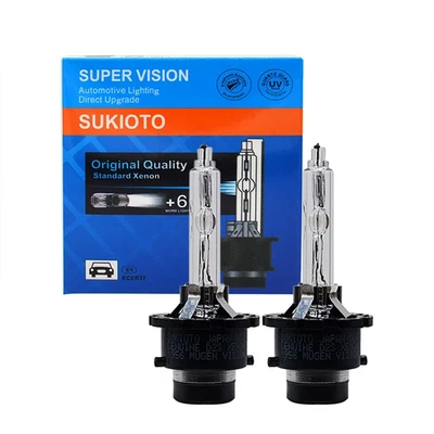 1 PAIR GENUINE  JAPAN 55W D1S 6000K D3S Xenon HID Headlight Bulbs 35W D2S 5000K  - Image 1 of 4