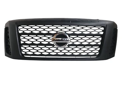 OEM 2017-2019 Nissan Titan XD Midnight Edition Grille Assembly w/EMBLEM - Image 1 of 4
