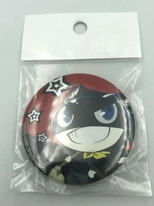 Persona 5 Morgana can badge pinback pin Sega Atlus Zorro cat - Picture 1 of 2