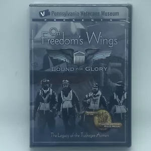 On Freedom's Wings: Bound for Glory DVD OOP 2007 Tuskegee Airmen Military SEALED - Picture 1 of 2