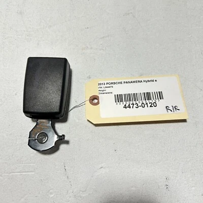 2012-13-14-15-2016 PORSCHE PANAMERA S HÍBRIDO HEBILLA CINTURÓN SEGURIDAD TRASERO IZQUIERDO OEM Foto 1 de 4