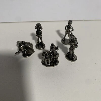 Juego Disney Monopoly Ficha Dumbo Mover Peter Pan Repuesto 2001 Set 5 Foto 1 de 4