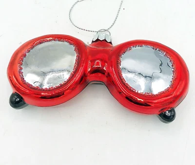 Red Sunglasses Ornament Beach Surf Hawaii California Hollywood Rayban Christmas - Image 1 of 4
