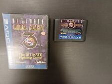 Ultimate mortal Kombat 3 Sega Megadrive Sans notice MD mega drive