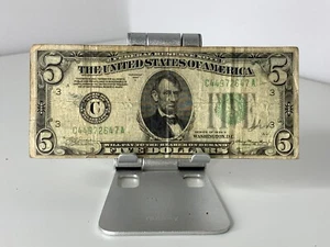 1934 A 5 $ Five Dollar Philadelphia Federal Reserve Schein - Bild 1 von 2