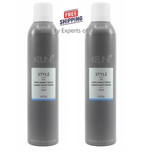 2 PACK Keune Style High Impact Spray, 9.2oz / 300ml - Picture 1 of 5