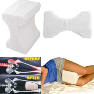 Memory Foam Leg Pillow Orthopedic Firm Back Hips Knee Support Pain Relief Sleep - Picture 1 of 6