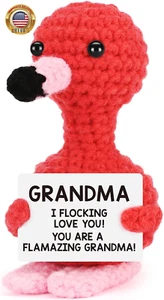 Funny Flamingo Mothers Day Grandma Gifts Birthday Present for Grandmother I Love - Picture 1 of 7