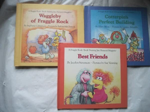 Vintage~Lot 3~Jim Henson's Muppets in Fraggle Rock Weekly Reader Books~HC~LBDDU - Picture 1 of 5