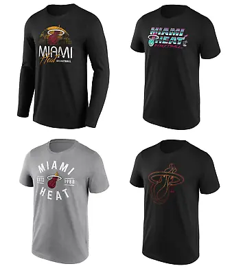 T-shirt Da Basket Miami Heat Uomo NBA Fanatics Top - Nuova • 9.66€