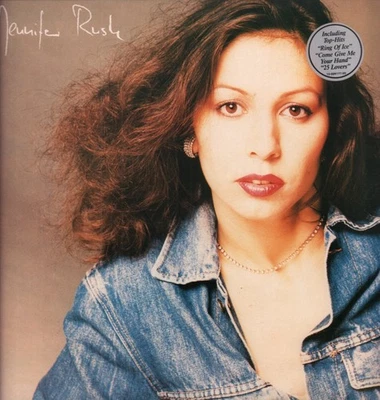 Jennifer Rush Self-Titled LP vinyl Netherlands Cbs 1984 has info/hype sticker on - Image 1 of 3