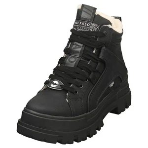 Buffalo ASPHA NC MID WARM VEGAN Donna - Stivali Sportivi in Tessuto Nero - 38 EU - Imagen 1 de 8