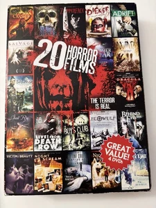 20 Horror Films, Vol. 5 (DVD, 2013, 4-Disc Set) HALLOWEEN THRILLS & CHILLS - Picture 1 of 6