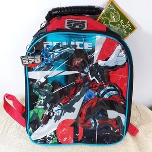 Mochila Power Rangers Disney Store NUEVA 14"x11" Bolsa de Libros Nueva con Etiquetas Patrulla Espacial Delta - Imagen 1 de 6