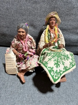 Patty Kanaar Island Traditions Tutu 制作被子 7901 Aunty Lei Maker A927 复古 — 第 1/4 张图片