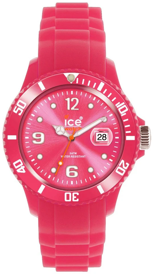 Ice-watch Ice-Winter Sili Kollektion Silikon Honig Pink Herren Uhr SW.HP.B.S.11 - Bild 1 von 1