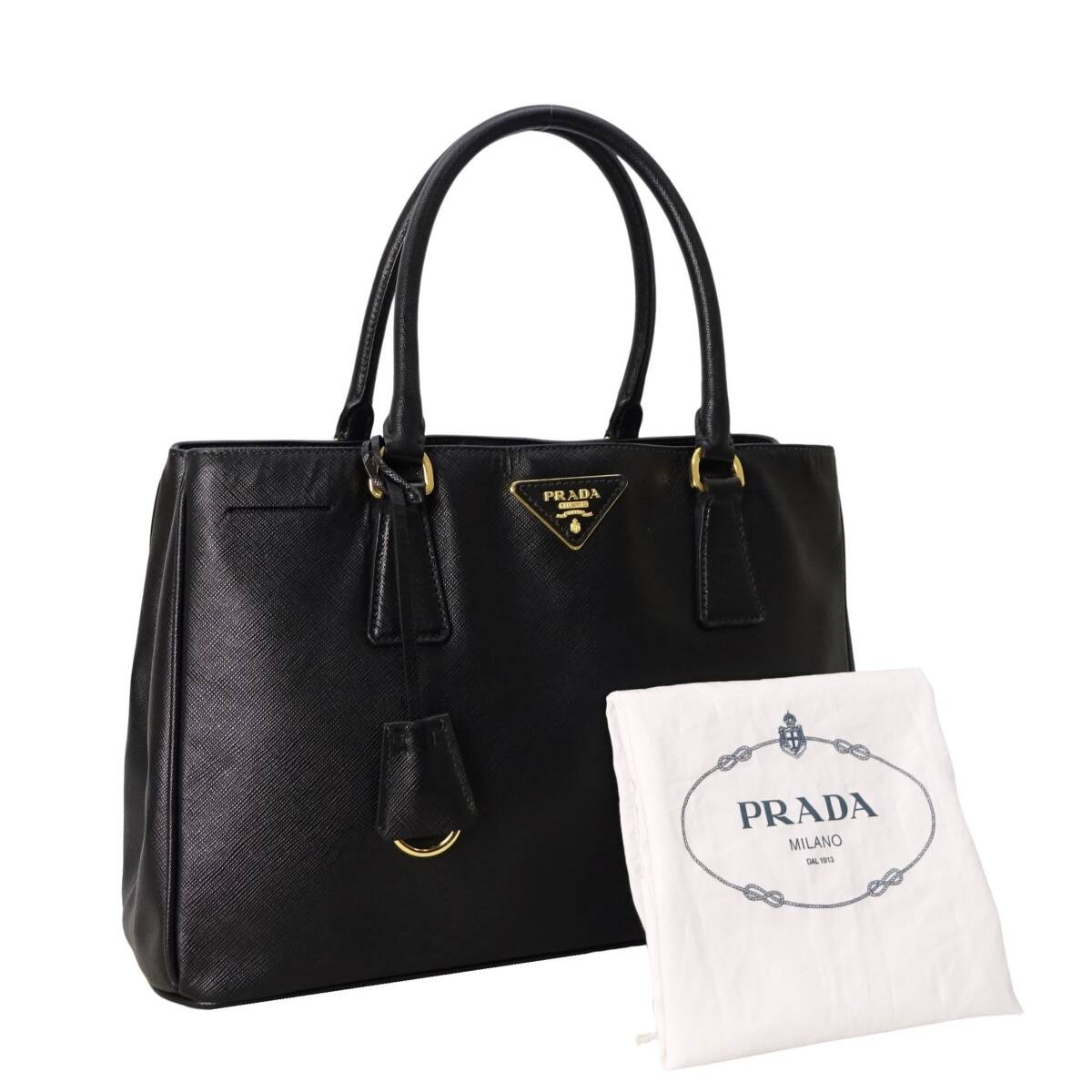PRADA Saffiano Lux Black Bags & Handbags for Women for sale PRADA Saffiano Lux Black Bags & Handbags for Women for sale