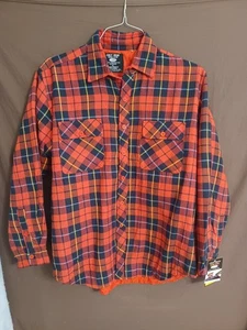 GRIT IRON WORK WEAR 1929 CONSTRUCCIÓN PESADA ACOLCHADA 100% ALGODÓN XLR NUEVO... - Imagen 1 de 8