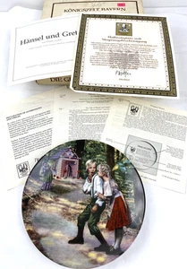 De colección. 1982 Grimm's Fairy Tales Plate "Hänsel and Gretel"-Königszelt Bavaria - Imagen 1 de 5