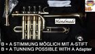 Piccolo Trumpet 4 Valves Gold B+A Mood with A Pen
