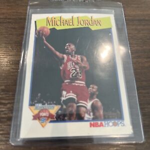 1991-92 NBA Hoops - Milestones #317 Michael Jordan
