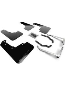 Rally Armor For 2018+ Subaru Crosstrek XV UR Black Mud Flap (MF46-LTUR-BLK/GRY) - Picture 1 of 12