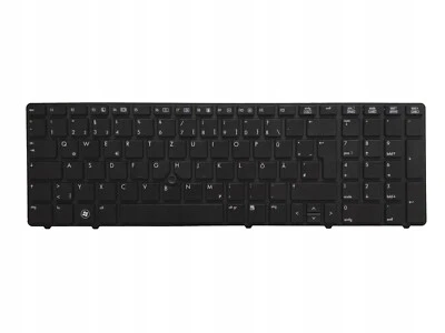 KEYBOARD HP EliteBook 6560B 6570B 8560P 8570P NO BACKLIT ORIGINAL GERMAN DE - Image 1 of 2