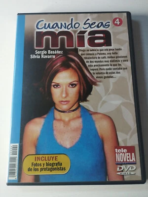 Cuando Seas Mia Serie TV Volumen 4 Tele Novela Basañez Navarro - DVD Español - Imagen 1 de 3