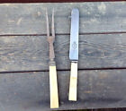 Firth's Stainless Steel Sheffield Knife + an Unmarked Carving Fork 
