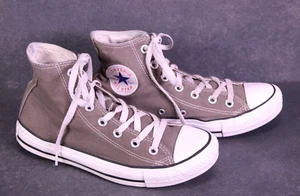 Converse All Star Classic Hi Chucks Sneaker Gr. 38 grau weiß Canvas Unisex BC845 - Bild 1 von 12