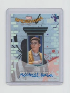 Marvel Spiderman Homecoming Movie Autograph Trading Card #SS12 Michael Garbieri - Picture 1 of 2