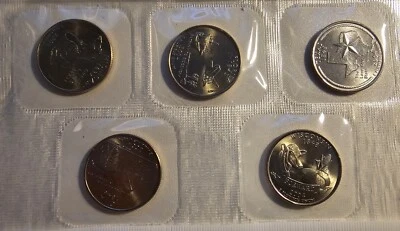 2004-P STATEHOOD QUARTERS IN ORIGINAL MINT SET CELLO PACK - FREE SHIPPING - Image 1 of 2