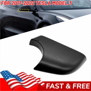 For 2017-2022 Tesla Model 3 Black Right Side Rearview Mirror Cover Lower Holder - Picture 1 of 9