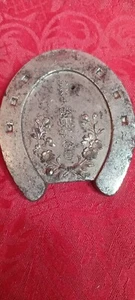 Vintage Japanese Army 1930s Military Paparweight Horse-shoe - Picture 1 of 5