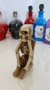 Hear No Evil Skeletons Halloween Home Decor - Picture 1 of 2