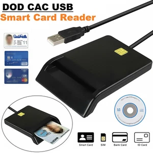 USB Chipkartenleser SmartCard Reader SIM Kartenleser Personalausweis Card Reader - Bild 1 von 12
