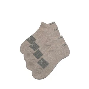 Calvin Klein Men's Cushioned No Show Socks - Tan Brown - 2 Pair - Picture 1 of 2