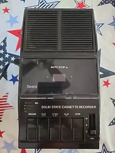 Sears Solid State Cassette Recorder Vintage 799.21617700 - Picture 1 of 22