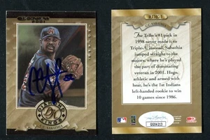 JSA 2001 Donruss Rookies Diamond Kings #RDK1 C.C. Sabathia autografiado firmado - Imagen 1 de 2