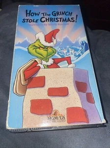 Wie der Grinch Weihnachten stahl. 1966. 1990. Farbe VHS. Vintage. Getestet & funktioniert - Bild 1 von 1