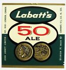 John Labatt Limited LABATT'S 50 ALE  beer label CANADA 11.5oz