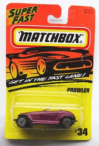 Matchbox PROWLER Purple #34 Vintage 1995 New Mint MOSC Plymouth - Picture 1 of 1
