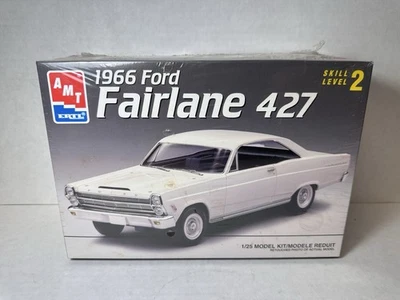 AMT 1966 Ford Fairlane 427 1/25 Model Kit #6180 1993 NEW SEALED - Image 1 of 4
