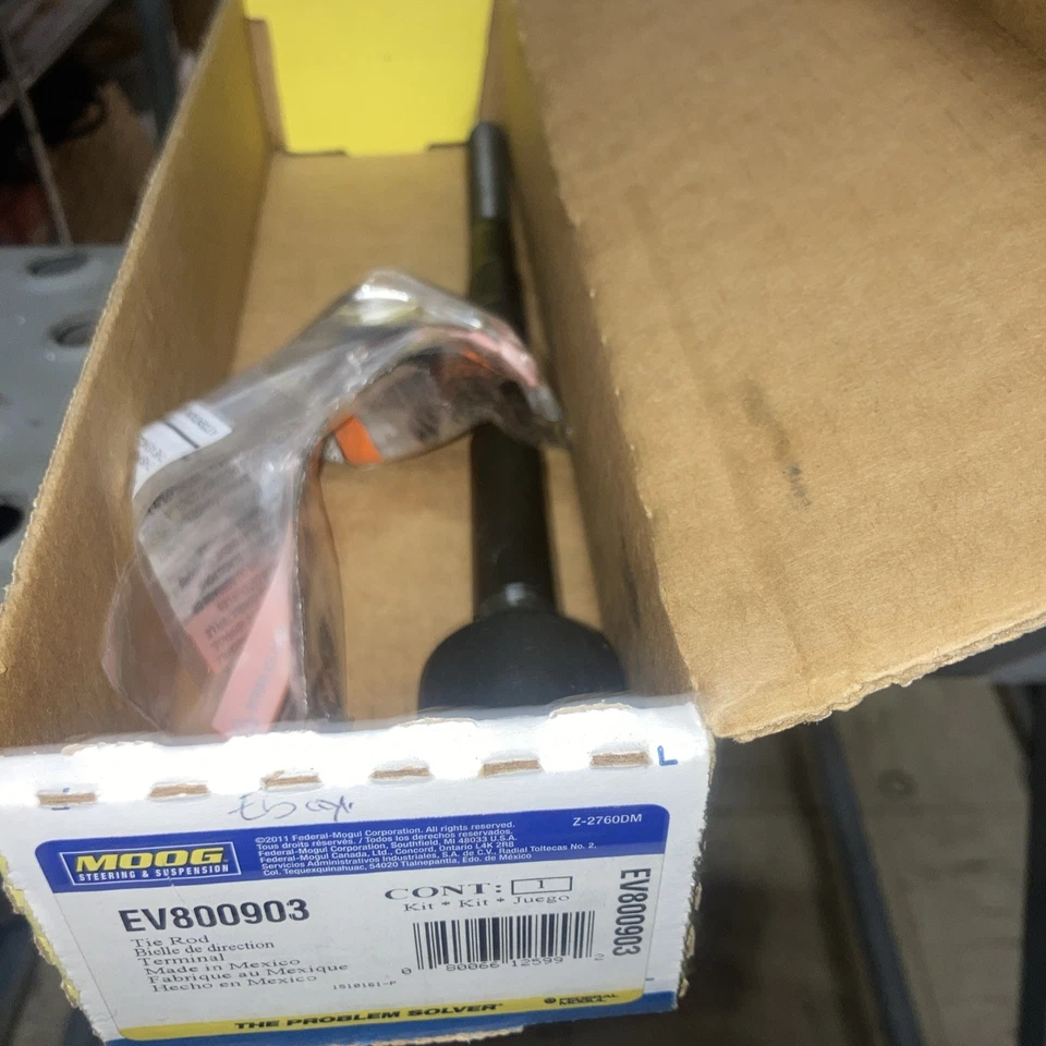 Moog EV800903 Inner Tie Rod 2011-2018 Ford Fiesta - Image 1 of 1