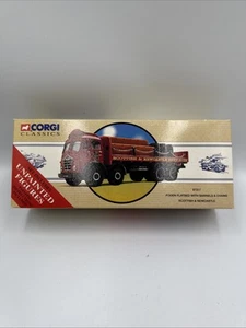 Corgi 97317 Foden Flatbed Barrels Chains Scottish & Newcastle Diecast Model - Picture 1 of 6