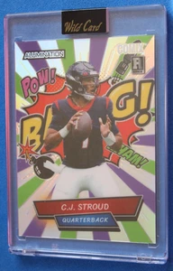 2023 WILD CARD ALUMINATION COMIX ROOKIE C.J. STROUD #AC-CS /15 - Bild 1 von 3
