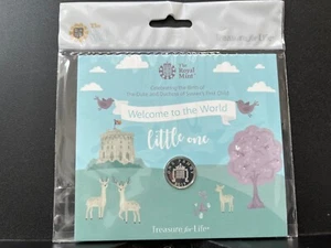 2019 ROYAL BIRTH SILVER PENNY BRILLIANT UNCIRCULATED IN ORIGINAL PACK (REF.N1) - Picture 1 of 1