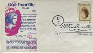 GAMM 1928 Edna St. Vincent Millay Unofficial Ben Franklin CXL - Picture 1 of 1